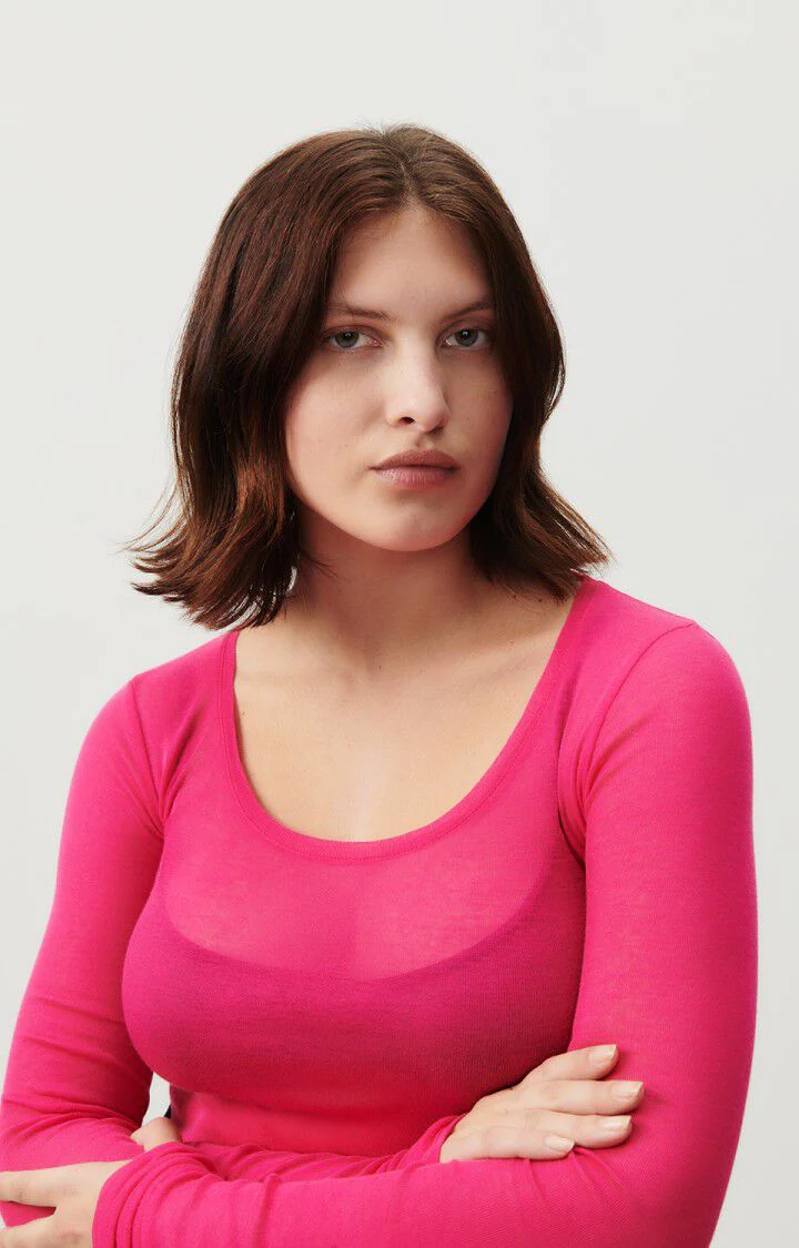 Tshirt Mas04 Fuchsia-Vinta - Image 5