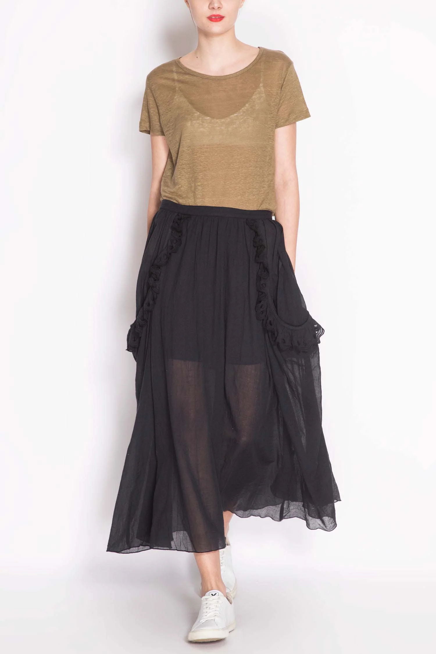 Basic Linen T-shirt - Image 4