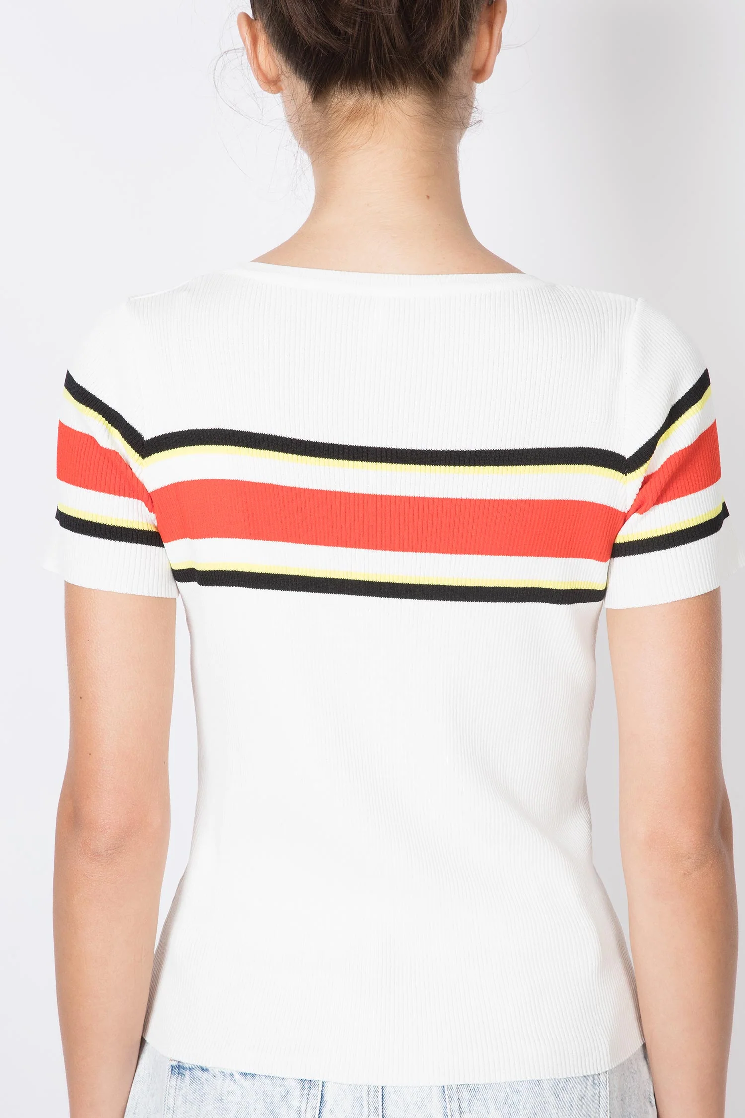 Colourblocking Knitted Top - Image 3