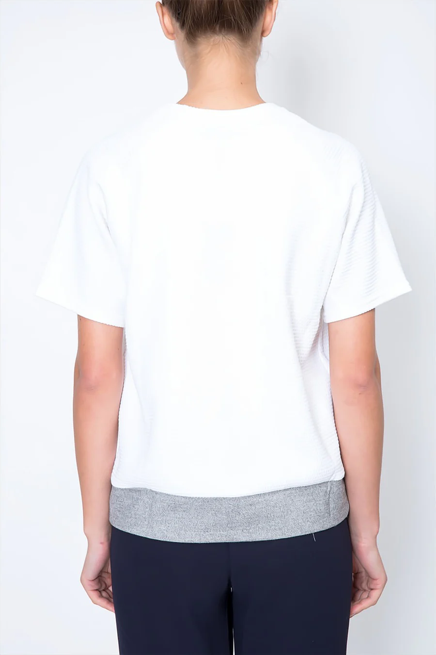 Contrast Panel T-shirt - Image 5
