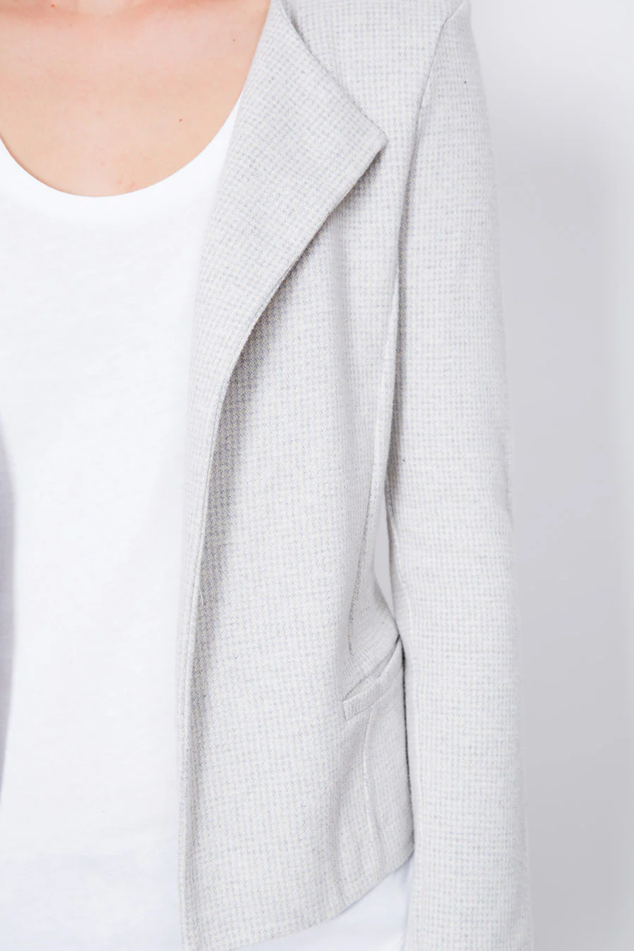 Enlarged Lapel Pattern Jacket - Image 5