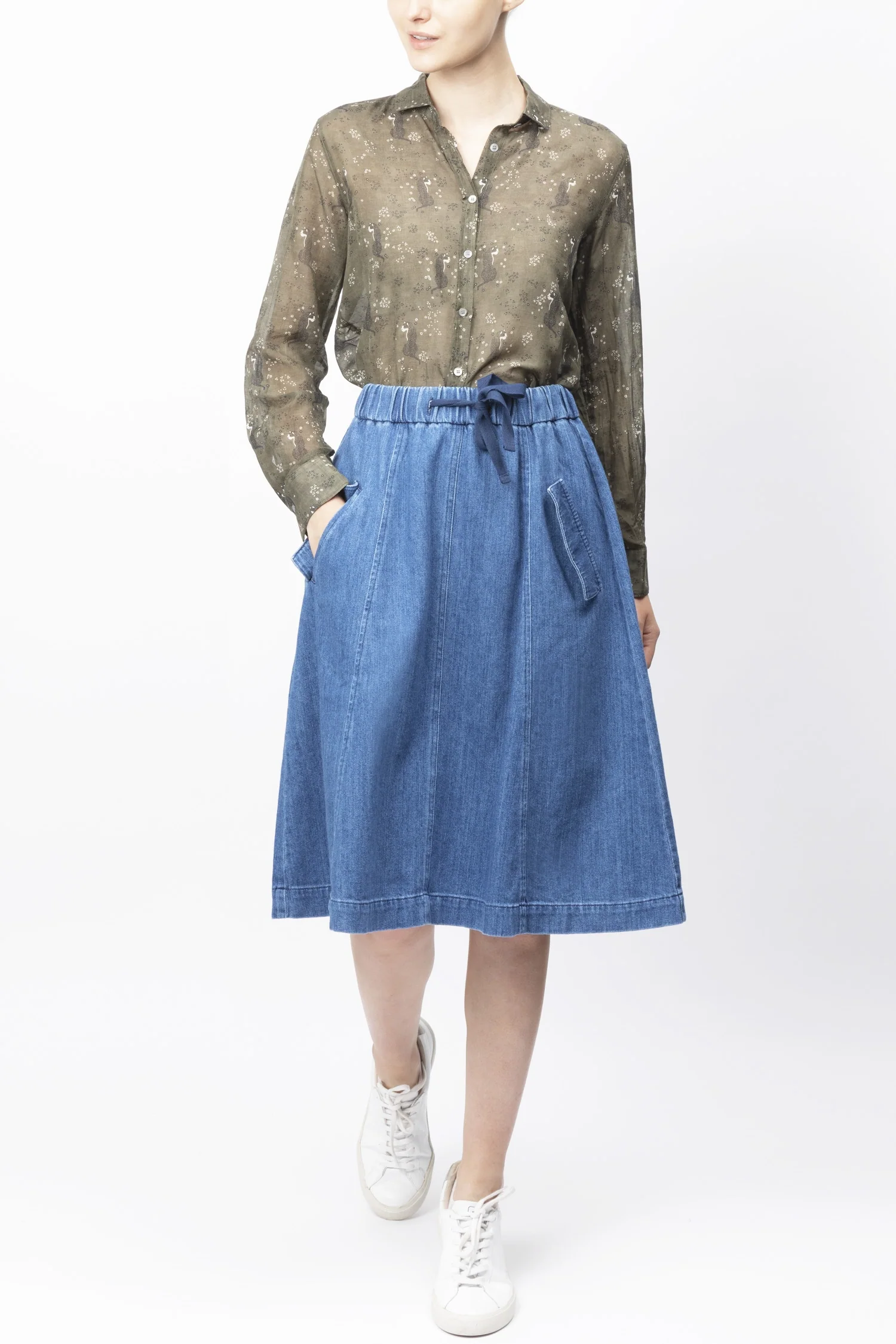 Leopard Printed Classic Shirt - Image 5