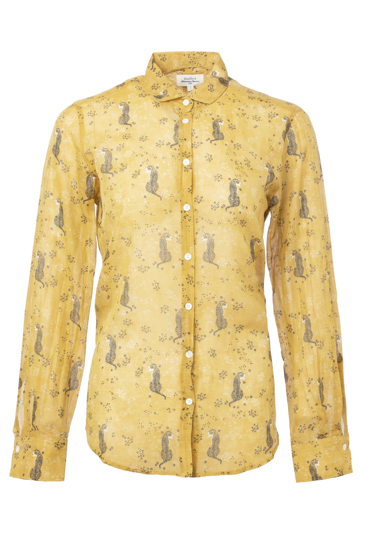 Leopard Printed Classic Shirt - Image 6
