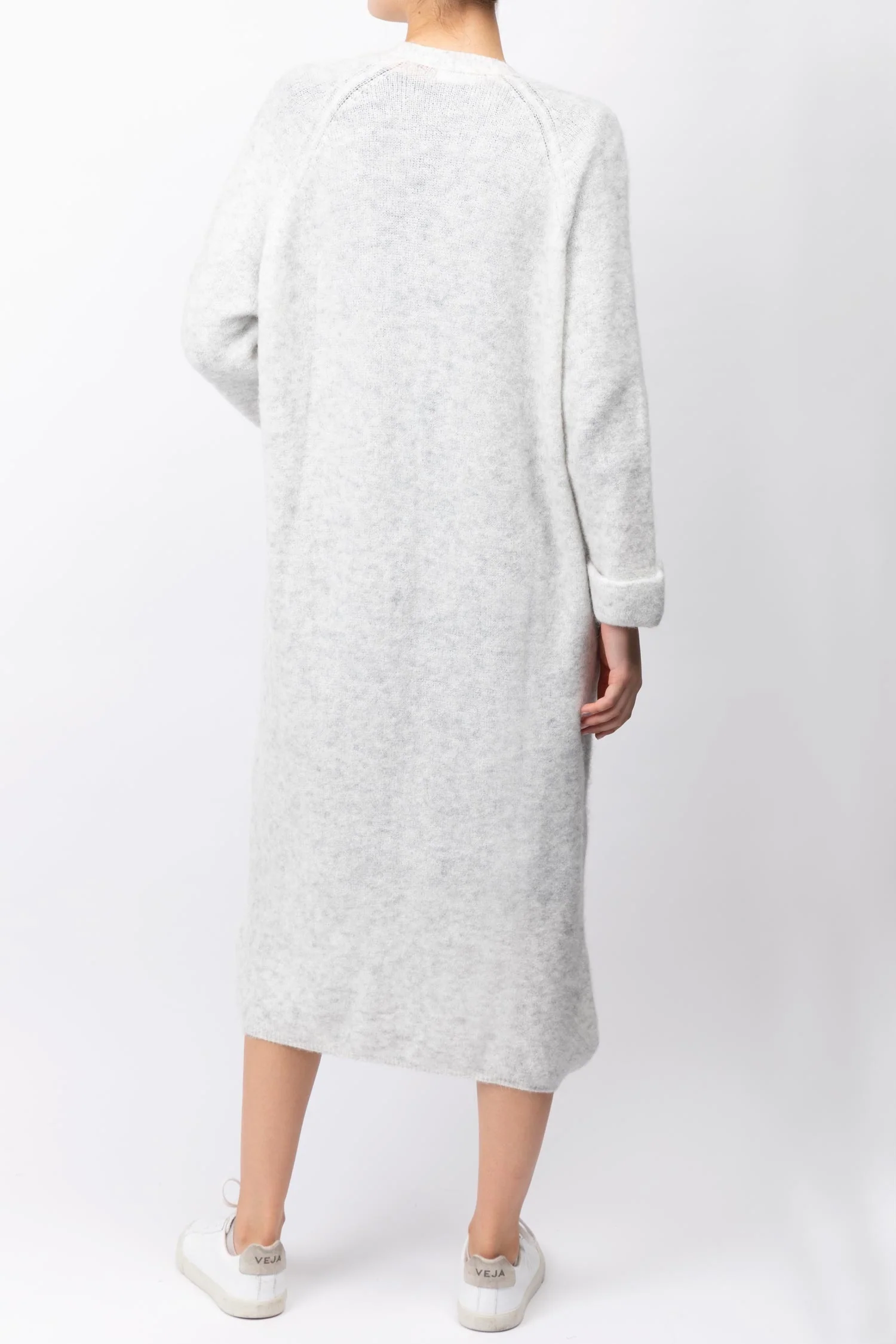 Longline Open Front Cardigan - Image 4