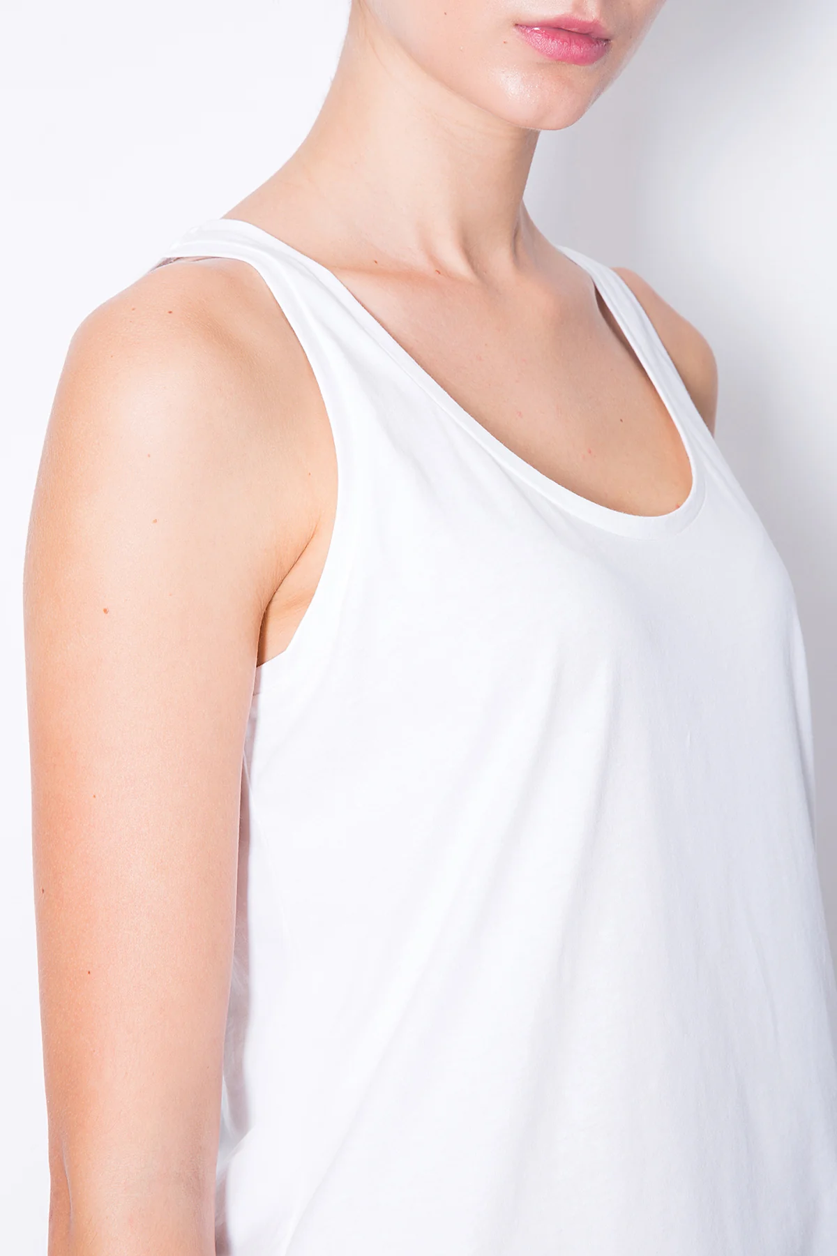 Oversize Cotton Tank Top - Image 5