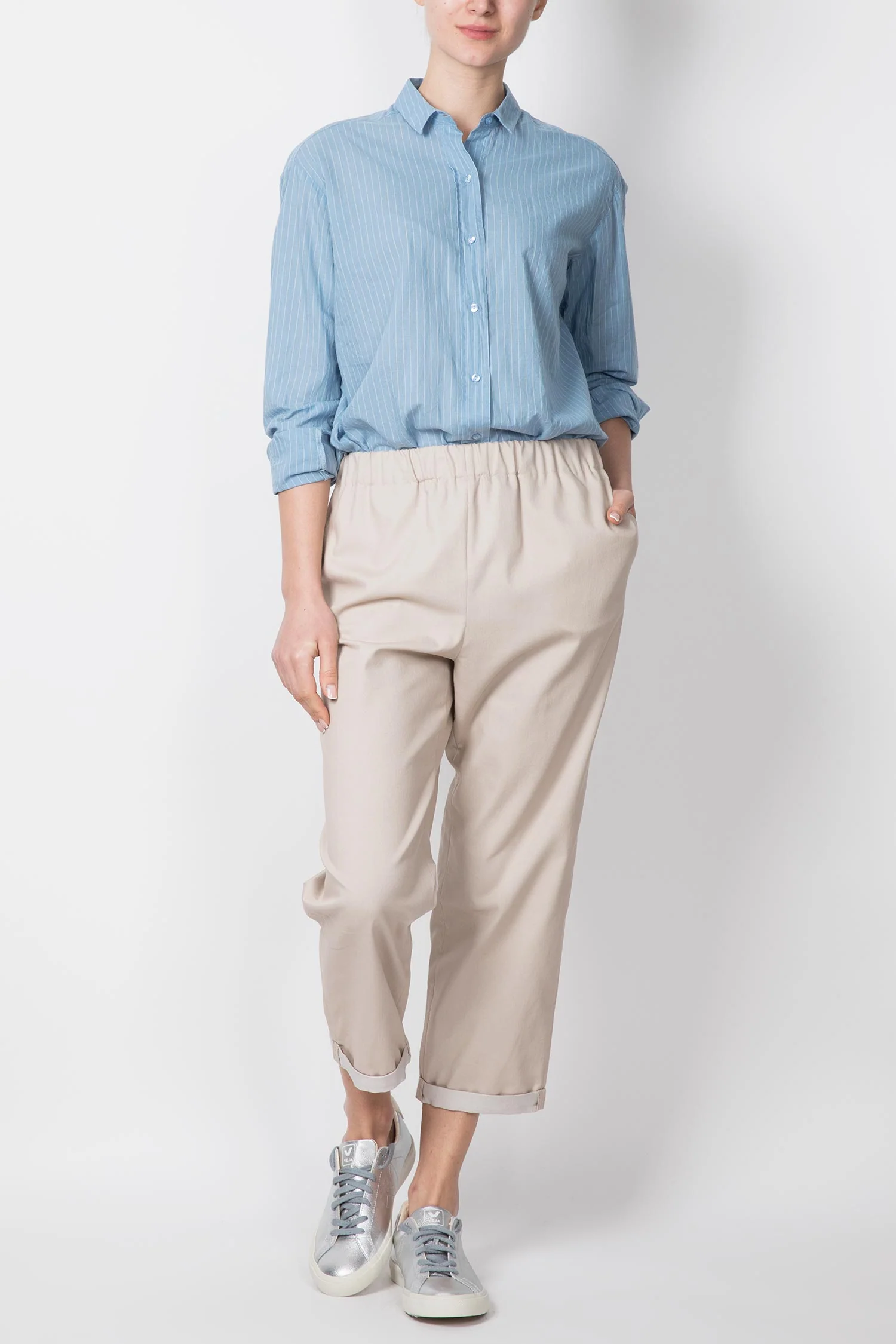 Oversized Stripe Shirt - Image 3