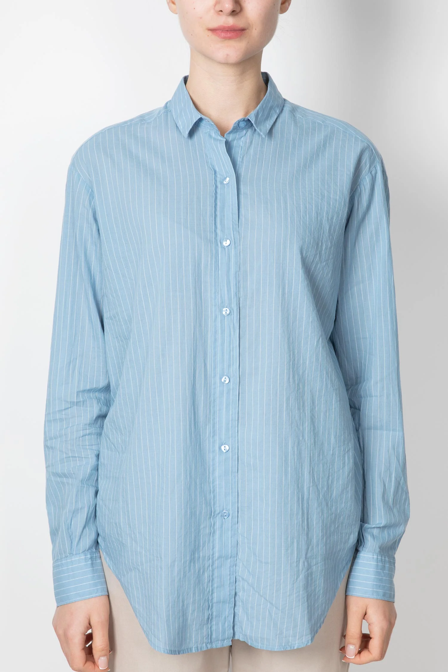 Oversized Stripe Shirt - Image 4