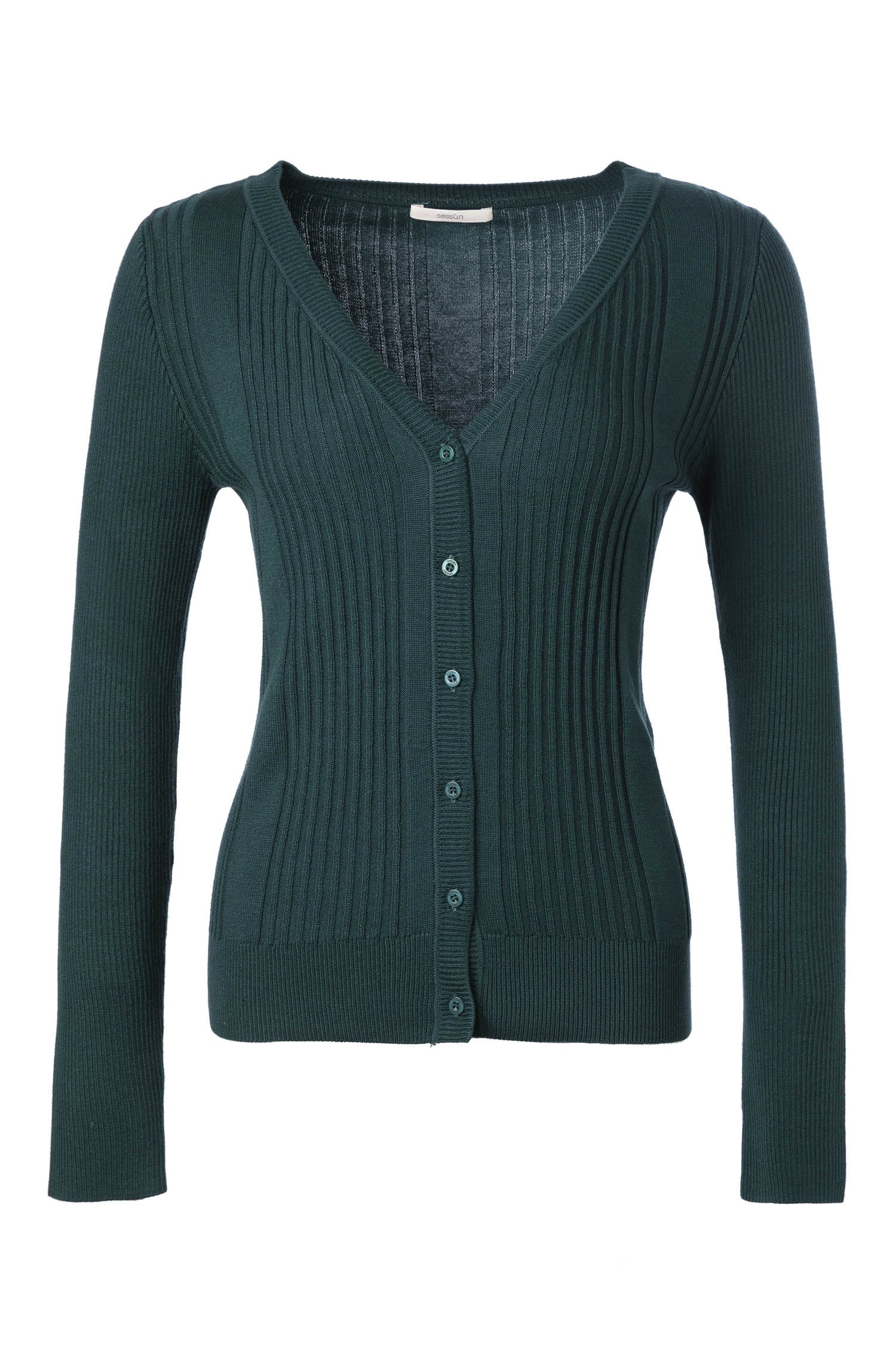 Ribbed Cardigan - Image 4