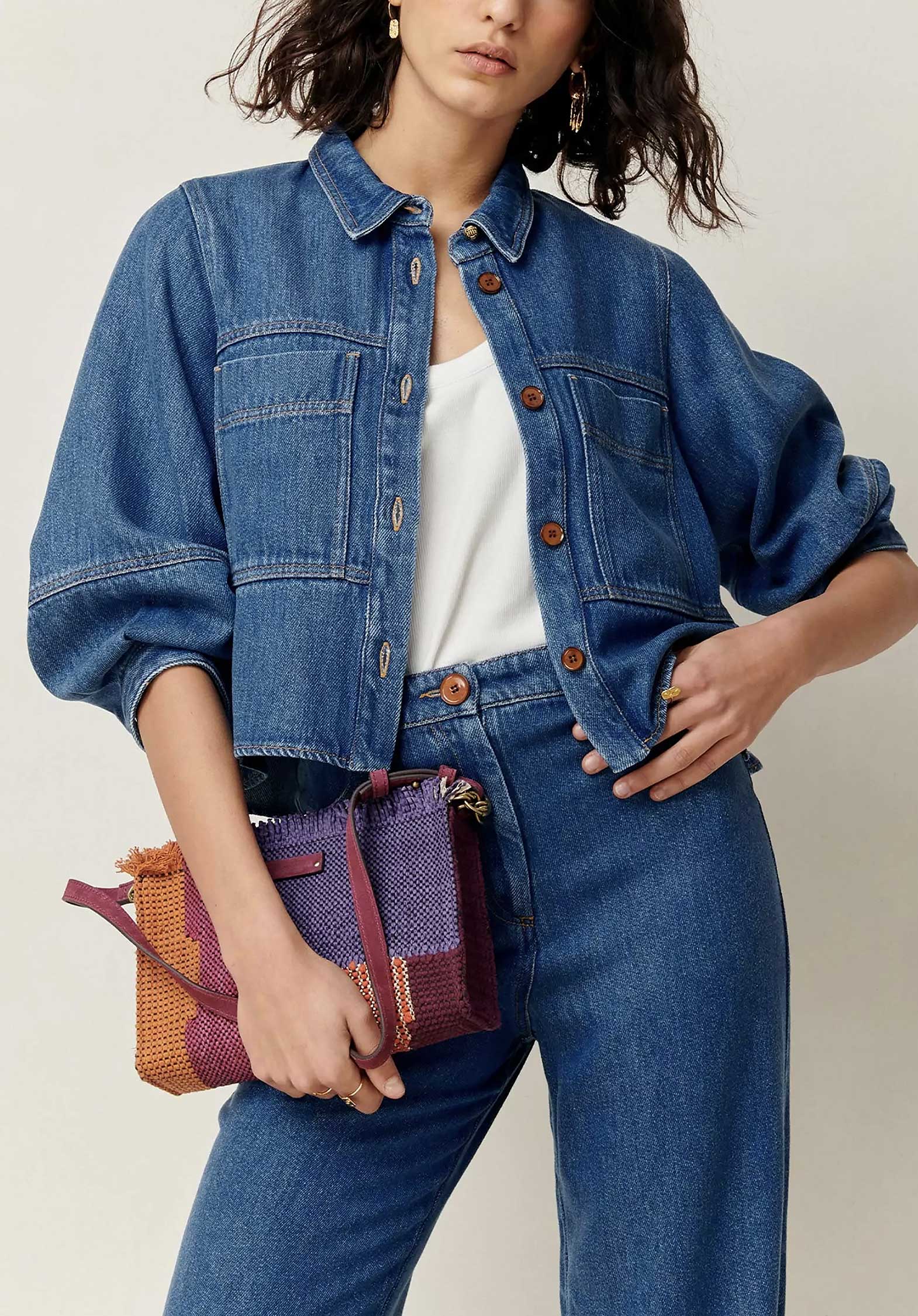 Denim Shirt Leone Denim-Blue - Image 8