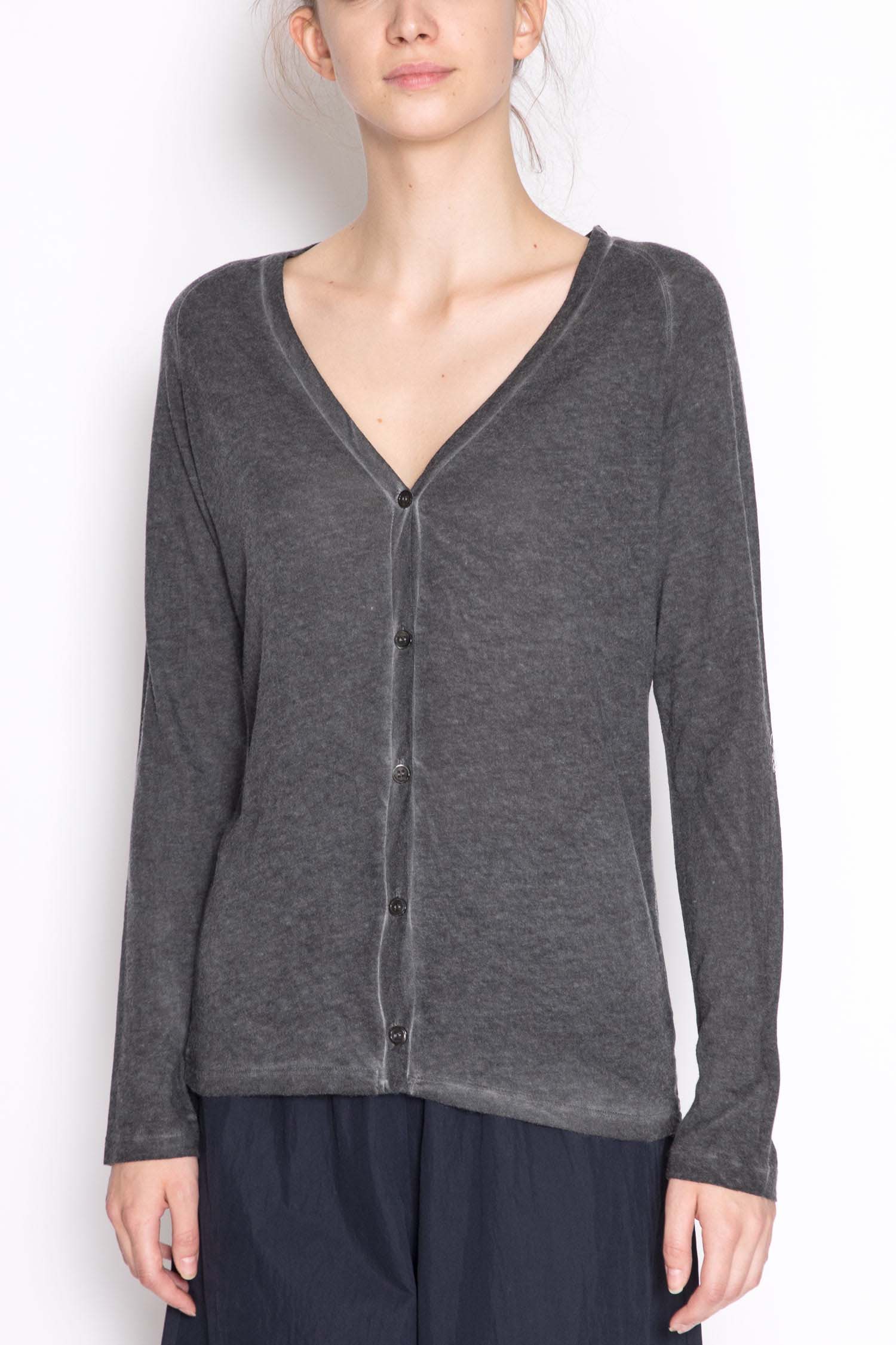 V Neck Cardigan - Image 6