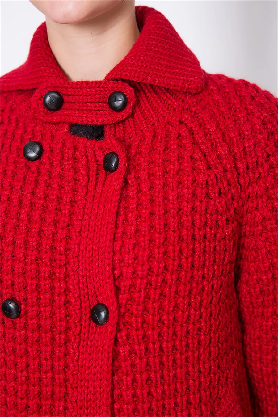 Waffle Knit Cardigan - Image 5