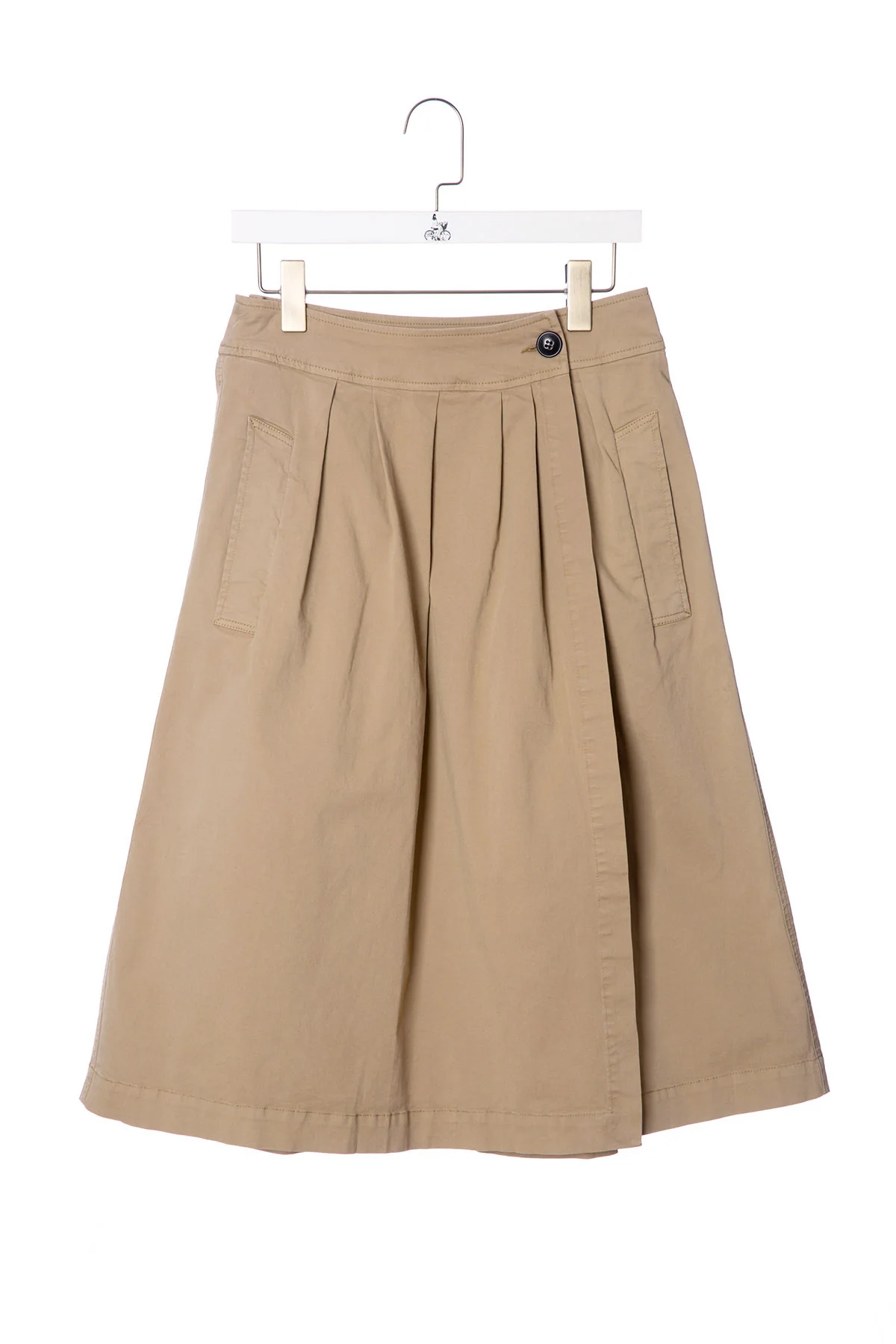 Wrap midi skirt - Image 5