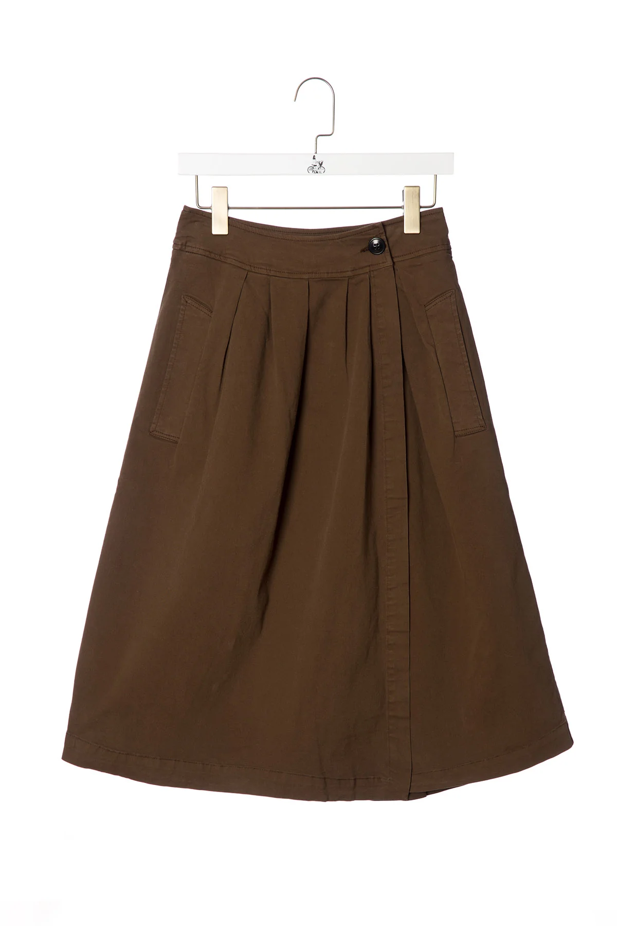 Wrap midi skirt - Image 6