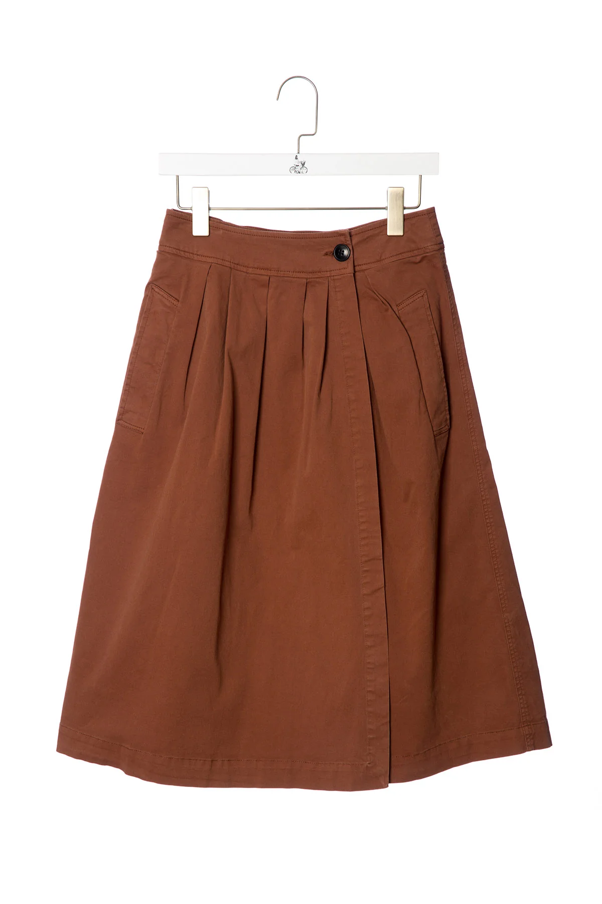 Wrap midi skirt - Image 7